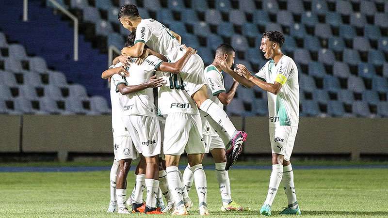 Palmeiras aplica goleada histórica na Copa do Brasil Sub-17.