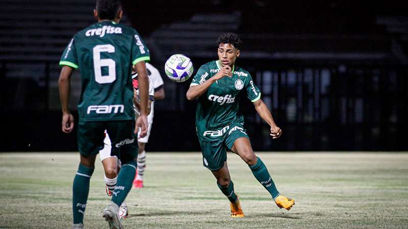 Palmeiras empata com Vasco no jogo de ida da semifinal da Copa do Brasil Sub-17.