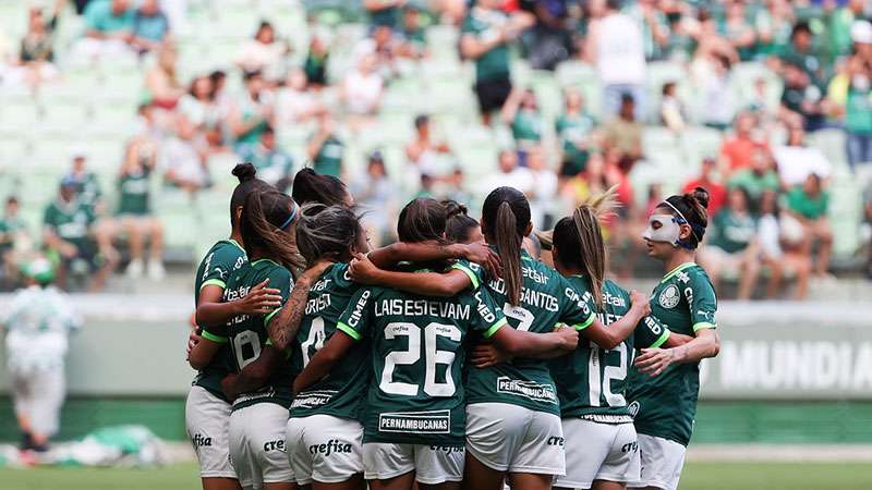 Palmeiras vence Athletico-PR e termina 1ª fase do Brasileiro Feminino na segunda colocação.