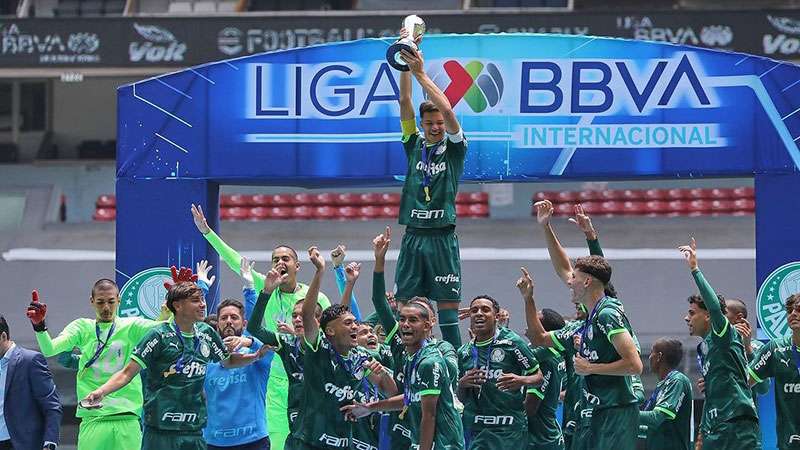 Sub-17 do Palmeiras vence o Monterrey e é campeão do Torneo Internacional de Fuerzas Básicas.