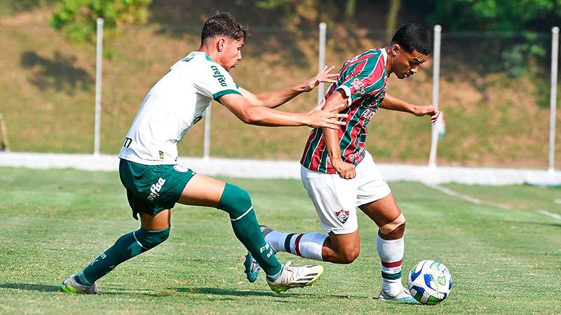 Brasileiro Sub-17: Palmeiras fica no empate com Fluminense na ida das quartas de final.