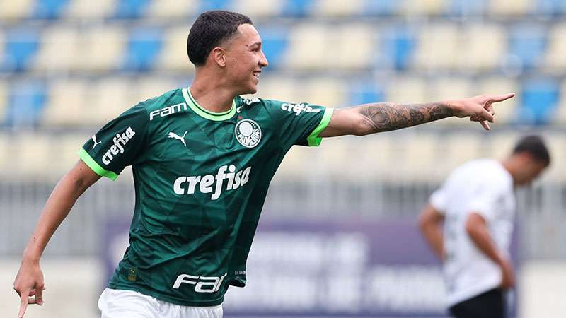 Sub-20 joga bem, mas empata com Palmeiras pelo Brasileirão