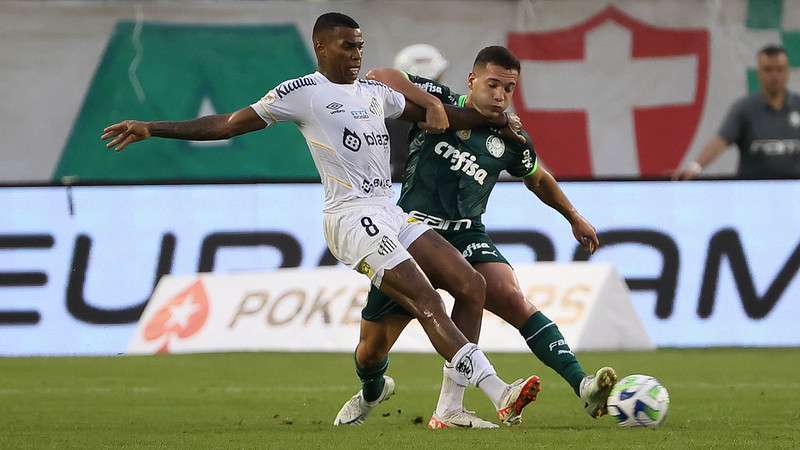 Torcedores do Santos lançam fogos em campo, e jogo contra o