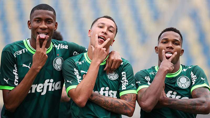Paulista Sub-20: Palmeiras vence Água Santa e garante vaga nas quartas de final.