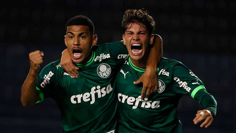Palmeiras vence SCCP na Fazendinha e abre vantagem na semifinal do Brasileiro Sub-17.