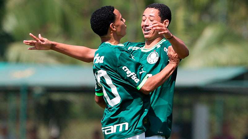Palmeiras vence Bragantino e avança para a final do Paulista Sub-15.