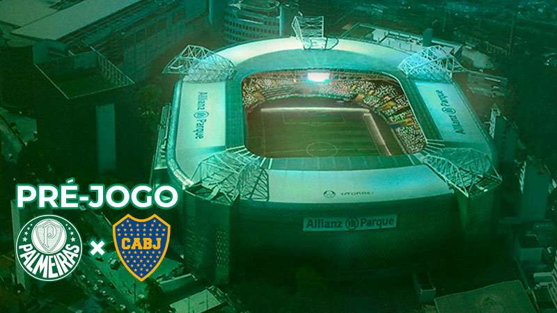 Pré-jogo Palmeiras x Boca Juniors