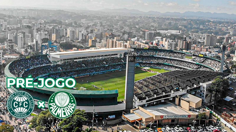 CORITIBA X PALMEIRAS TRANSMISSÃO AO VIVO DIRETO DO COUTO PEREIRA