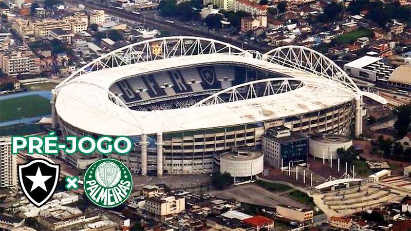 Pré-jogo Botafogo x Palmeiras