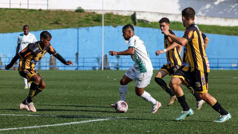 Palmeiras vence Novorizontino e avança para a final do Paulista Sub-20.