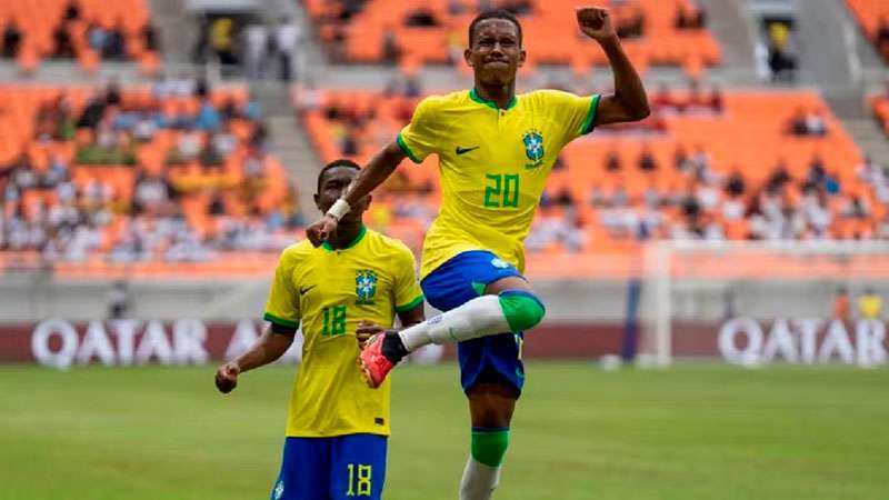 Brasil goleia no Mundial Sub-17 com três gols palmeirenses; confira!