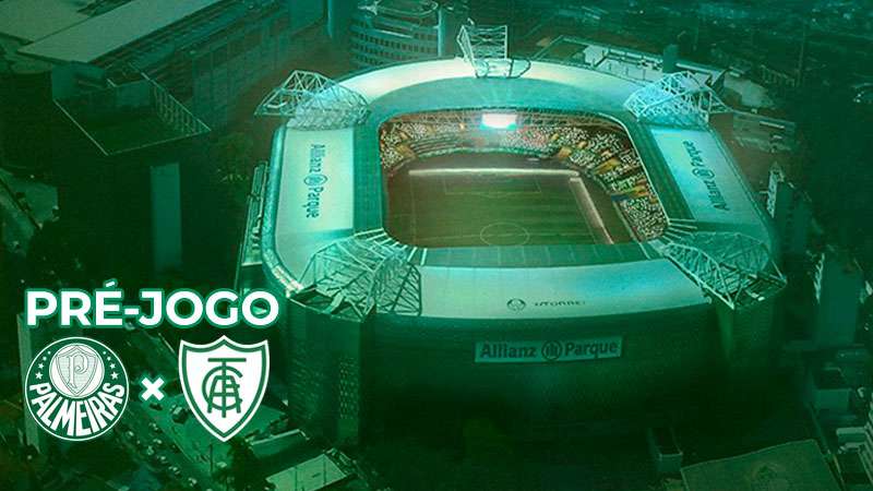 Pré-jogo Palmeiras x América-MG - Campeonato Brasileiro 2023