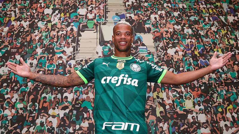 Caio Paulista não esconde felicidade após acerto com o Palmeiras: ‘Sensação muito boa estar em um clube deste tamanho”.