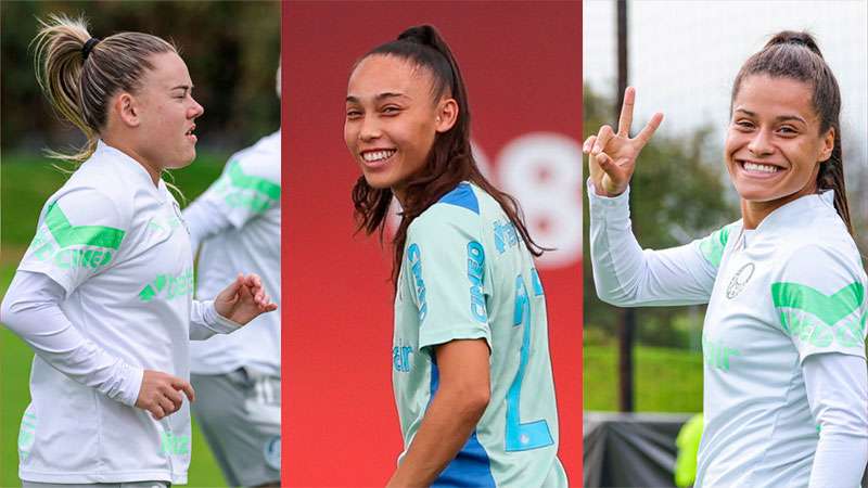 Feminino: Palmeiras contrata meio-campista e renova com mais 3 atletas.