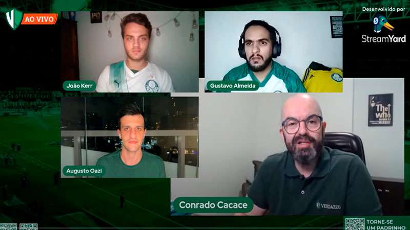 Live do Verdazzo: Augusto Oazi, da Opta, explica parceria da empresa com o Palmeiras e traz exemplos da plataforma.