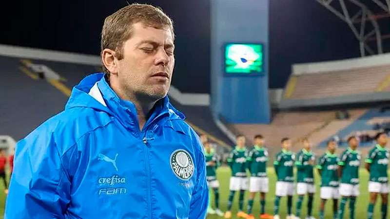 Rafael Paiva deixa o comando do Sub-17 do Palmeiras.