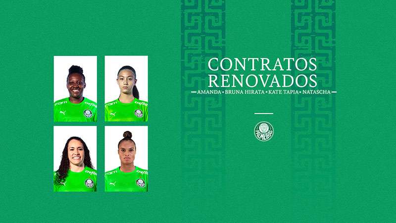 Mais renovações no Palmeiras.