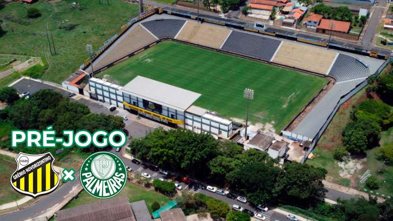 Pré-jogo Novorizontino x Palmeiras