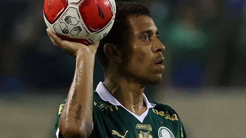 Marcos Rocha em jogo do Palmeiras contra o Ituano, durante partida válida pela quarta rodada do Paulistão 2024, na Arena Barueri.