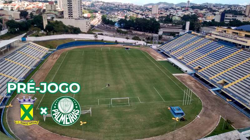 Pré-jogo Santo André x Palmeiras