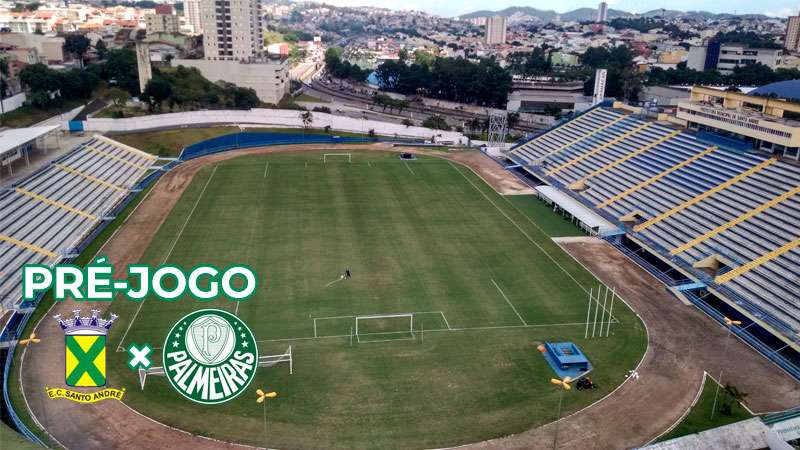 Pré-jogo Santo André x Palmeiras