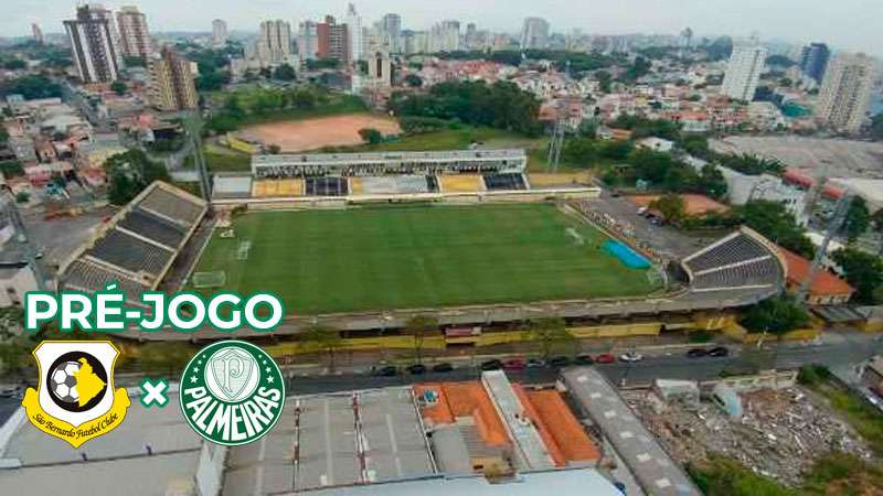 Pré-jogo São Bernardo x Palmeiras