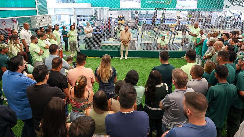 Despedida de Cícero Souza, na Academia de Futebol, em São Paulo-SP.