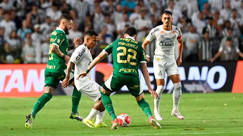 Santos 1x0 Palmeiras