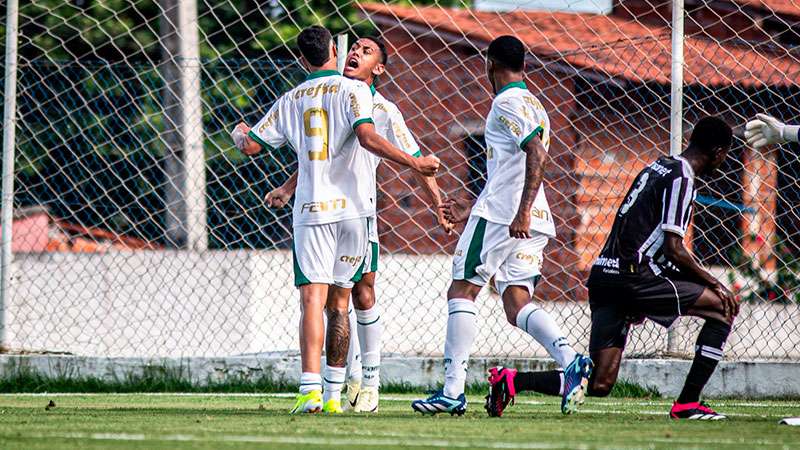 Sub-20: Palmeiras vira e vence Ceará na estreia do Campeonato Brasileiro.