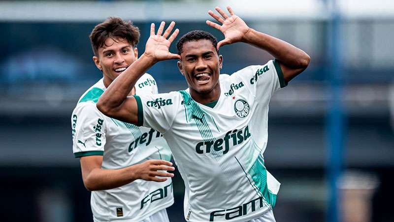 Palmeiras estreia com vitórias no Paulistas Sub-15 e Sub-17; assista aos gols.