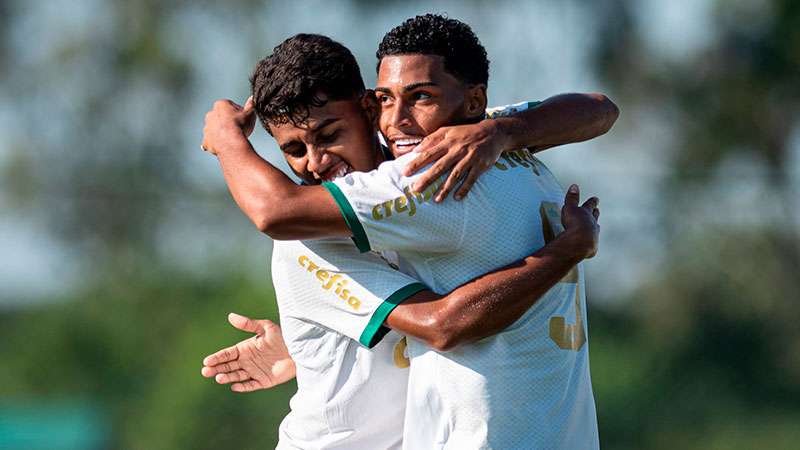 Palmeiras mantém rotina de vitórias na base: confira gols e resultados do final de semana.