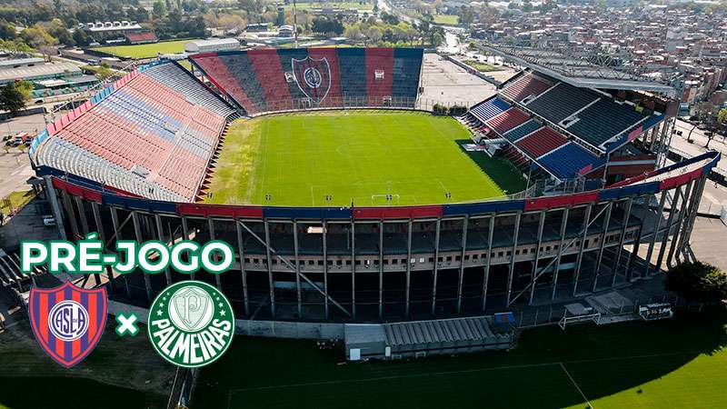 Pré-jogo San Lorenzo x Palmeiras