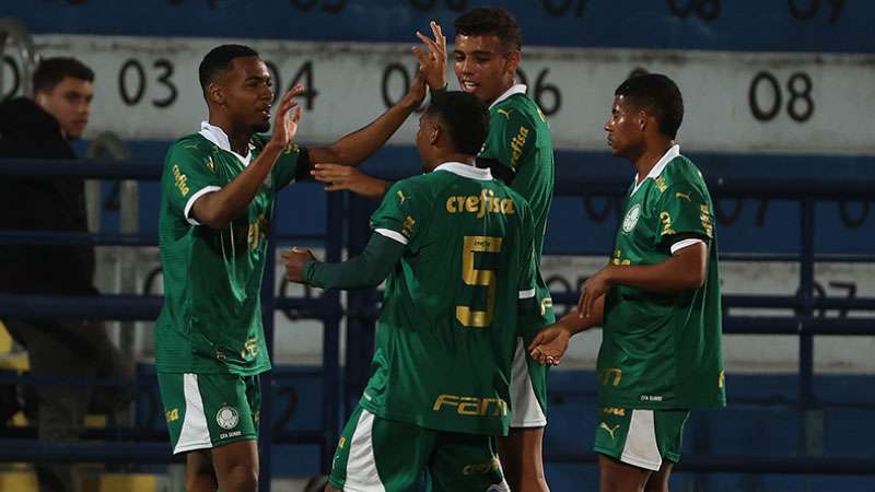 Palmeiras Sub-20 avança à semifinal do Campeonato Brasileiro.