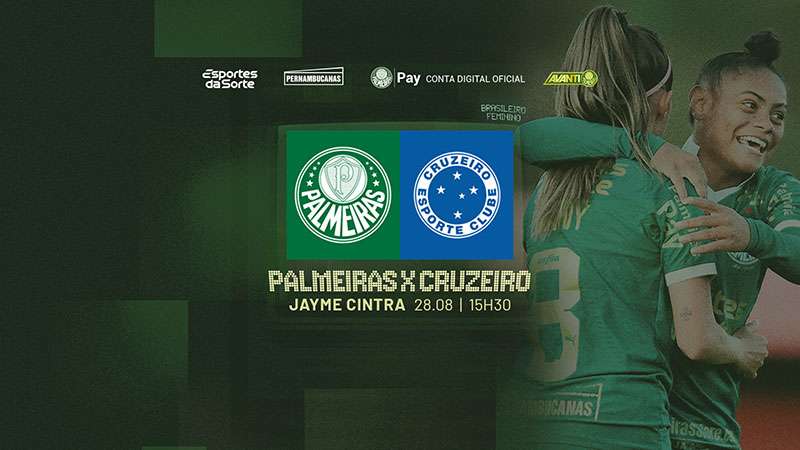 Palestrinas enfrentam Cruzeiro na 2ª partida pelas quartas de final do Brasileiro Feminino.
