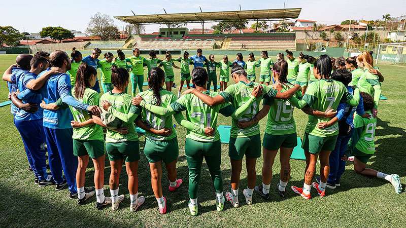 Palmeiras feminino classificado e categorias de base em preparação para semana decisiva.