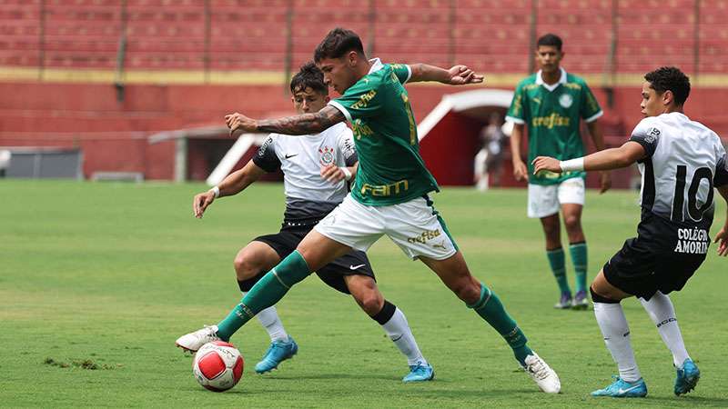 Palmeiras marca no fim, mas é superado nos pênaltis e se despede do Paulista Sub-17.