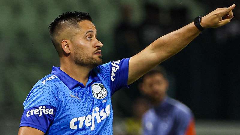 Lucas Andrade na partida de volta entre Palmeiras e Cruzeiro, válida pela final do Campeonato Brasileiro Sub-20, no Allianz Parque, em São Paulo-SP.