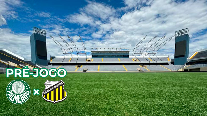 Pré-jogo Palmeiras x Novorizontino