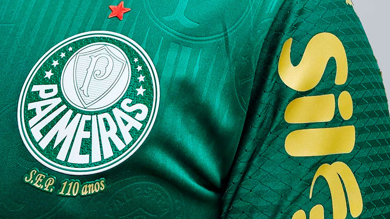 Palmeiras divulga camisa com novo patrocínio da Sil