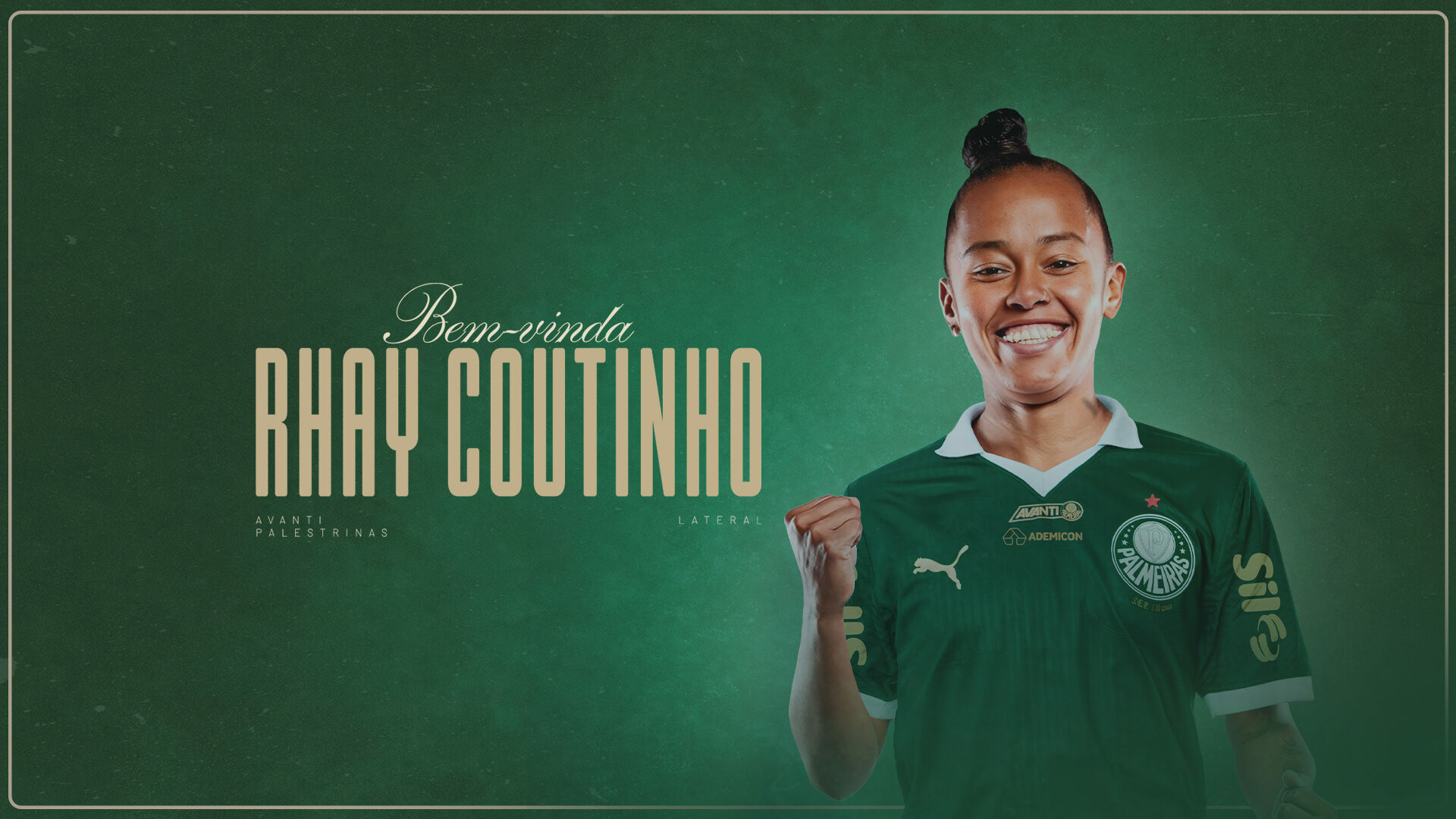 Rhay Coutinho é o novo reforço das Palestrinas para a temporada 2025