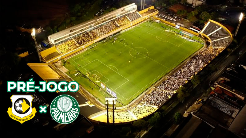 Pré-jogo São Bernardo x Palmeiras