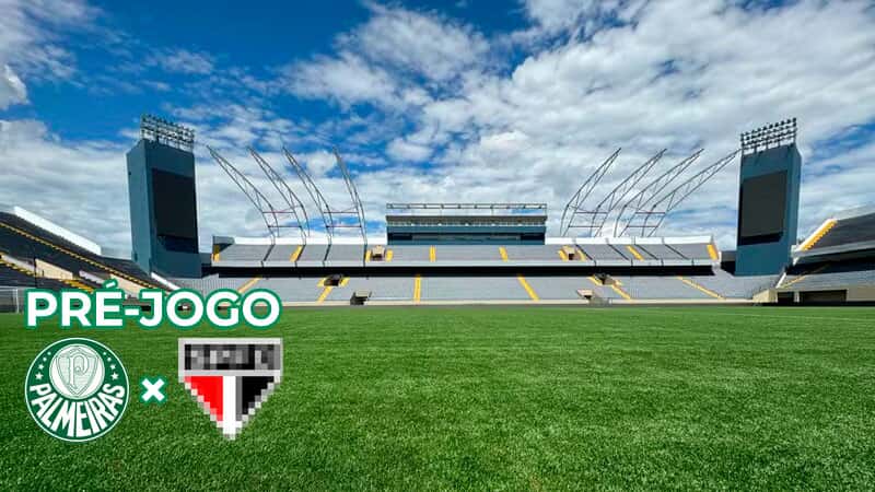 Pré-jogo Palmeiras x São Paulo – Campeonato Brasileiro 2025