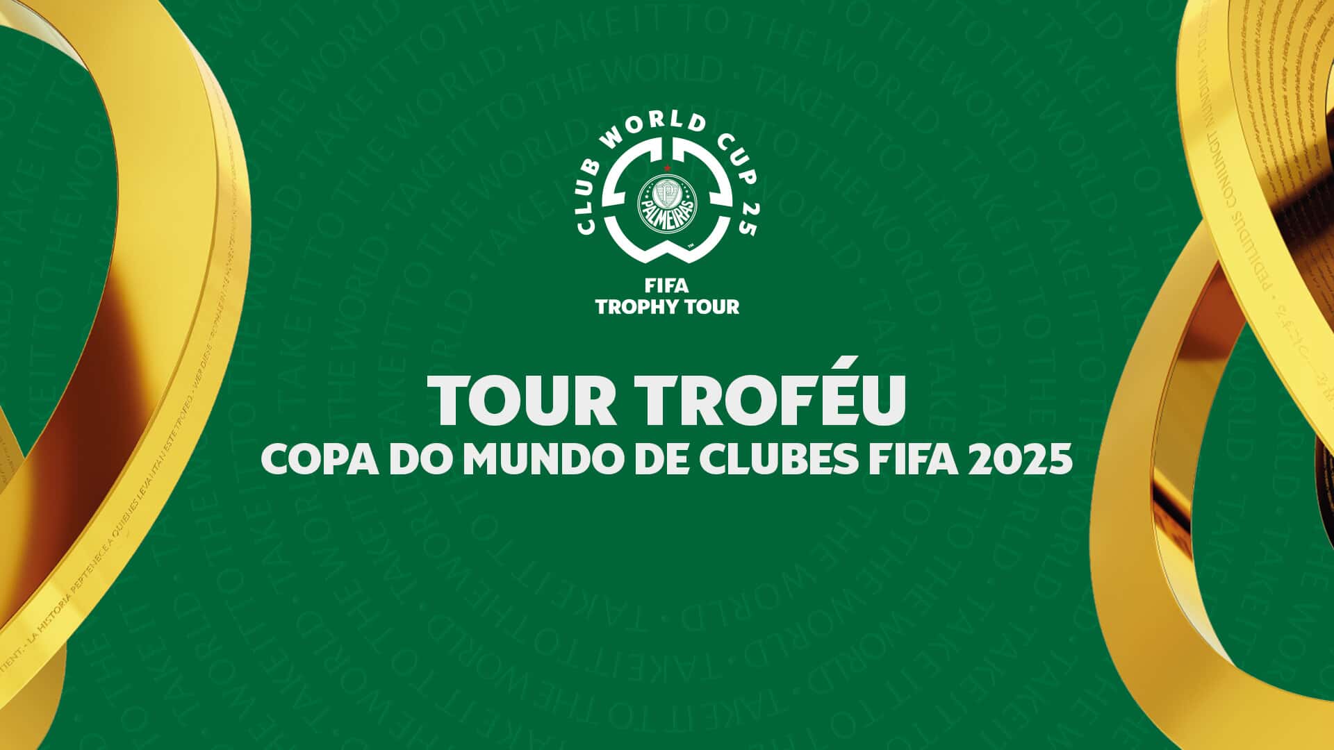 Troféu do Mundial de Clubes faz parada no Allianz Parque nesta semana