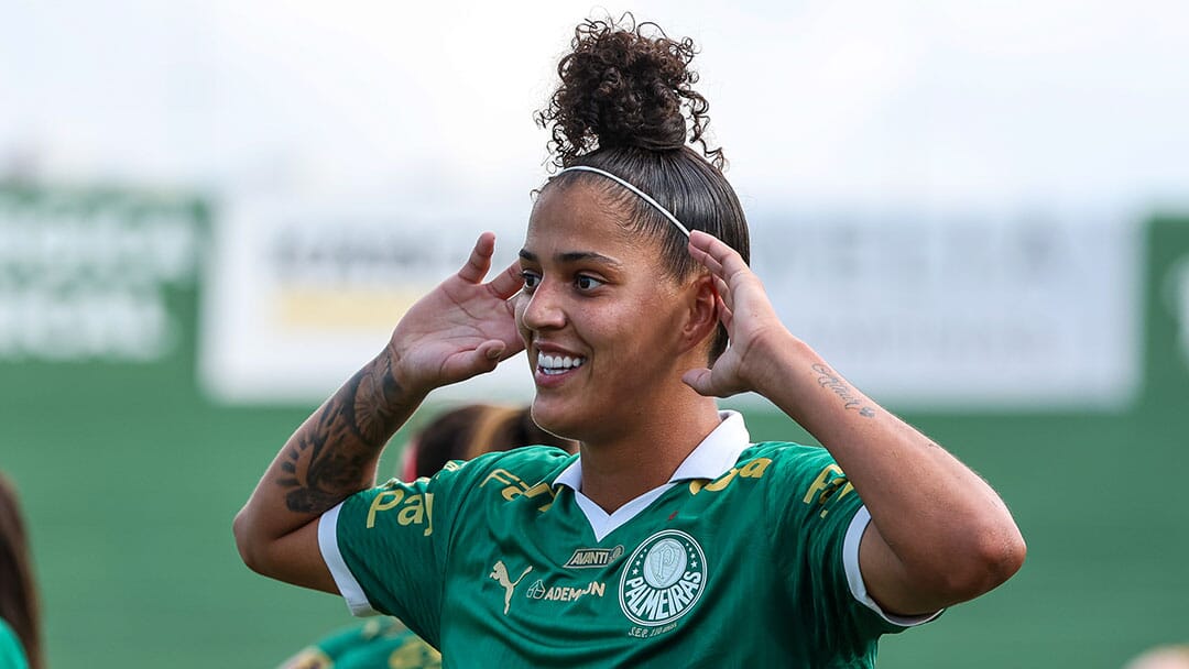 Amanda Gutierres, atacante do Palmeiras