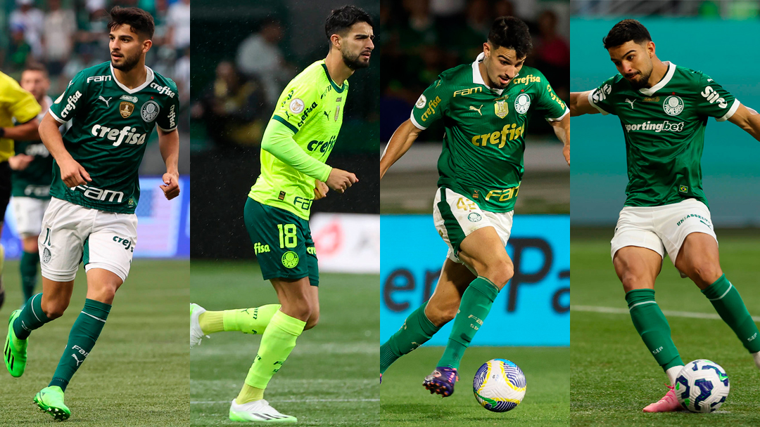 Flaco López demonstra evolução em 4 temporadas no Palmeiras