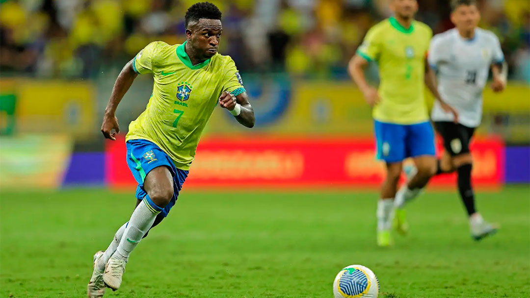 Vinicius Junior é um dos principais nomes do Brasil na Copa do Mundo de 2026