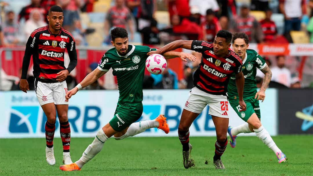 Flamengo 3x2 Palmeiras