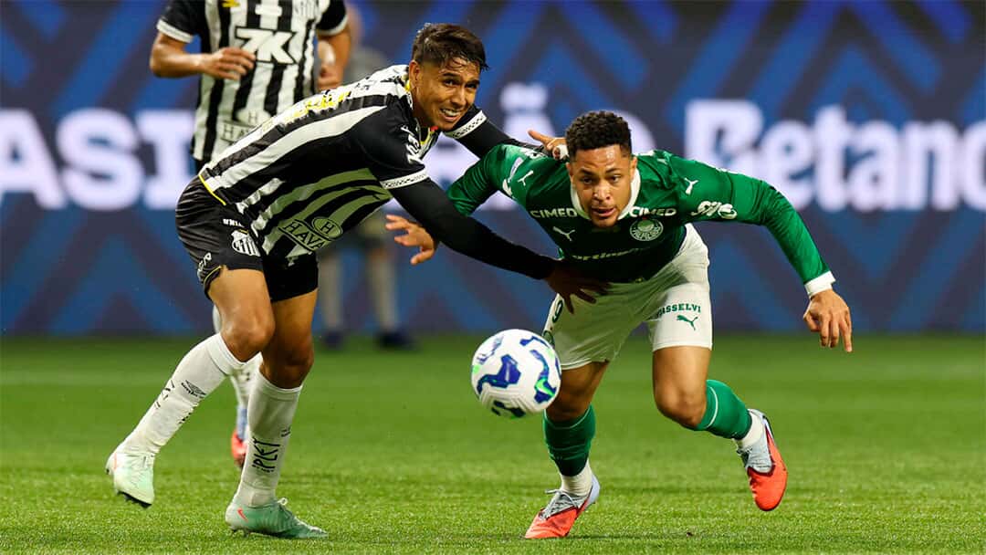 Palmeiras 2x0 Santos