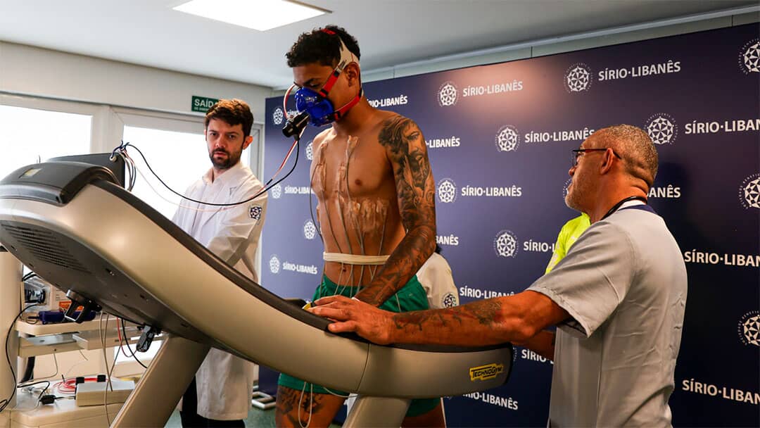 Luís Pacheco faz exames após a reapresentação do elenco do Palmeiras para a temporada 2026.